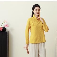 Oriental Chinese Shirt Blouse Costume -JRAJV8ZDI-1