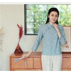 Oriental Chinese Shirt Blouse Costume -JRVH0K7KW-1