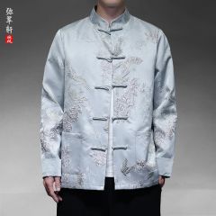 Chinese Coat Jacket Kung Fu Costume -ZDZENBVH6-2