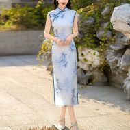 Oriental Qipao Cheongsam Chinese Dress -HAOBXSDHU