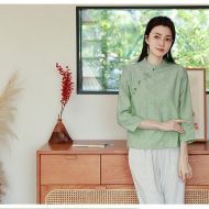 Oriental Chinese Shirt Blouse Costume -JRVH0K7KW-2